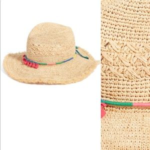 Gorgeous raffia hat, perfect for summer 😍☀️